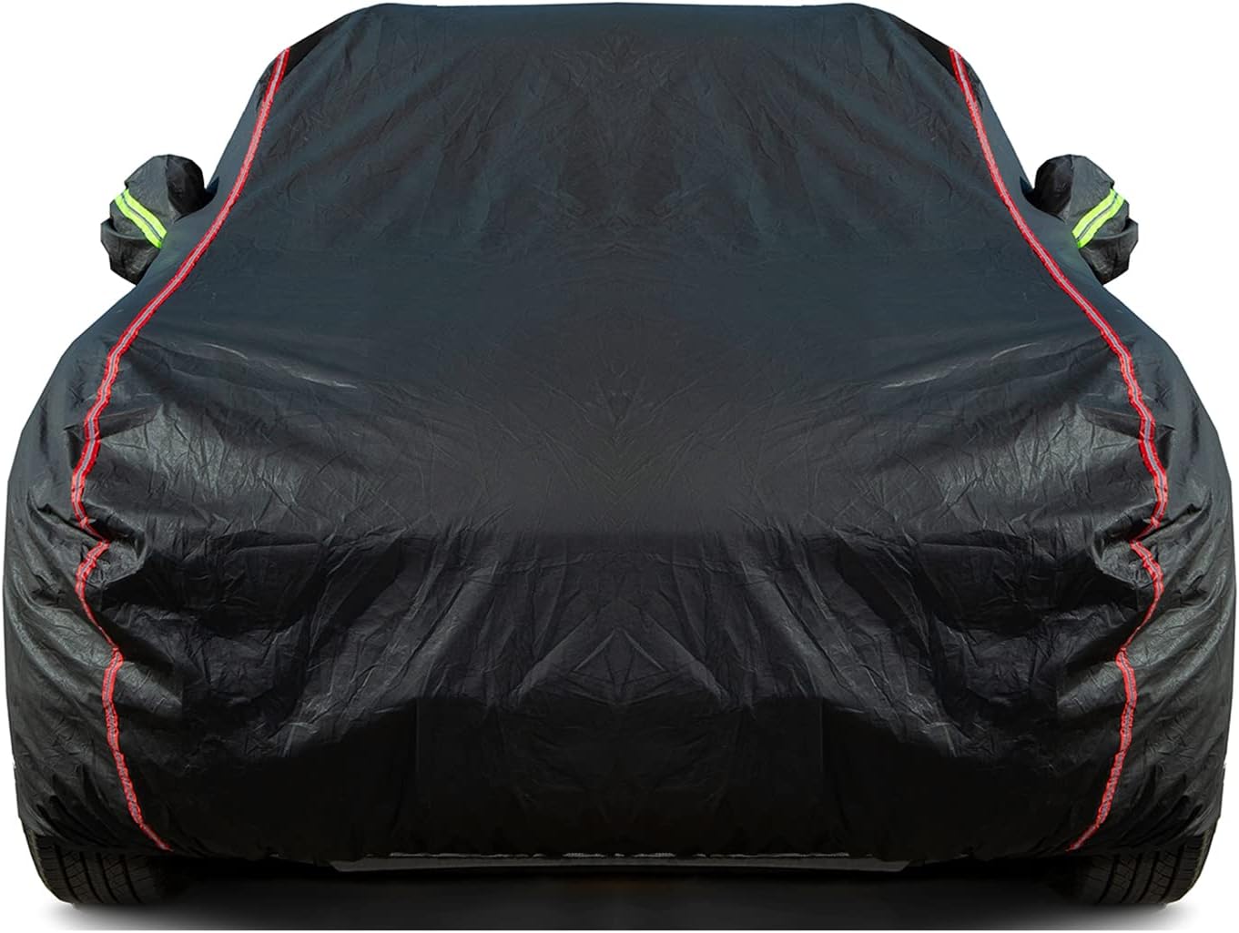 Breathable New Material, Waterproof Car Cover, Locks and Zipper Doors, Sunscreen Waterproof UV Prevention Snowproof Wind and Windproof,Suitable for Indoor Outdoor,for Sedan (197" to 208") B4