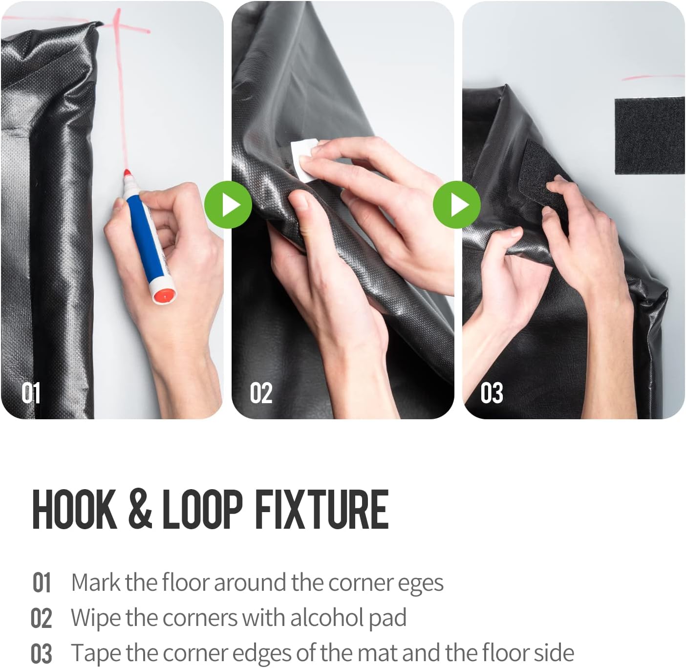 WELKIN Containment Mat,(8'5" x 22'),Non-Slip Garage Floor Mat - Heavy Duty Waterproof Protection from Snow, Rain and Mud for Cars